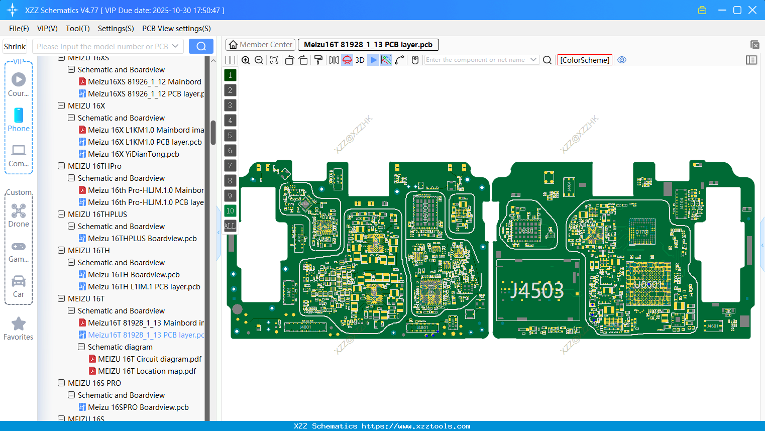 Meizu16T 81928_1_13 PCB Layer